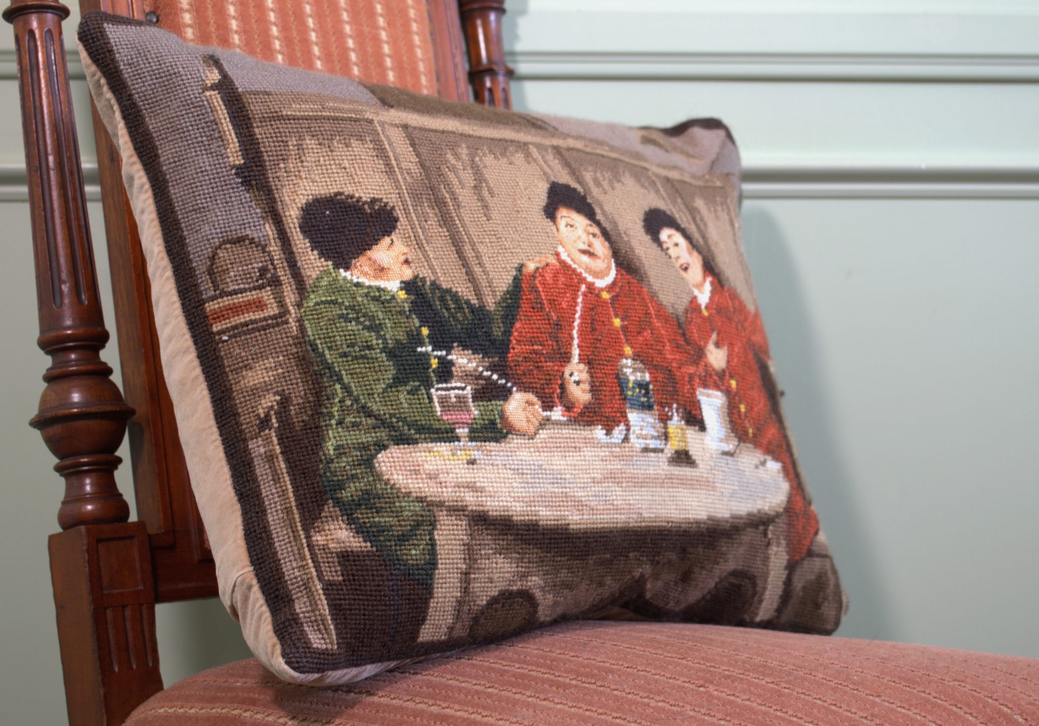 How to Wash Needlepoint Pillows HOUSE of GOSSAMER