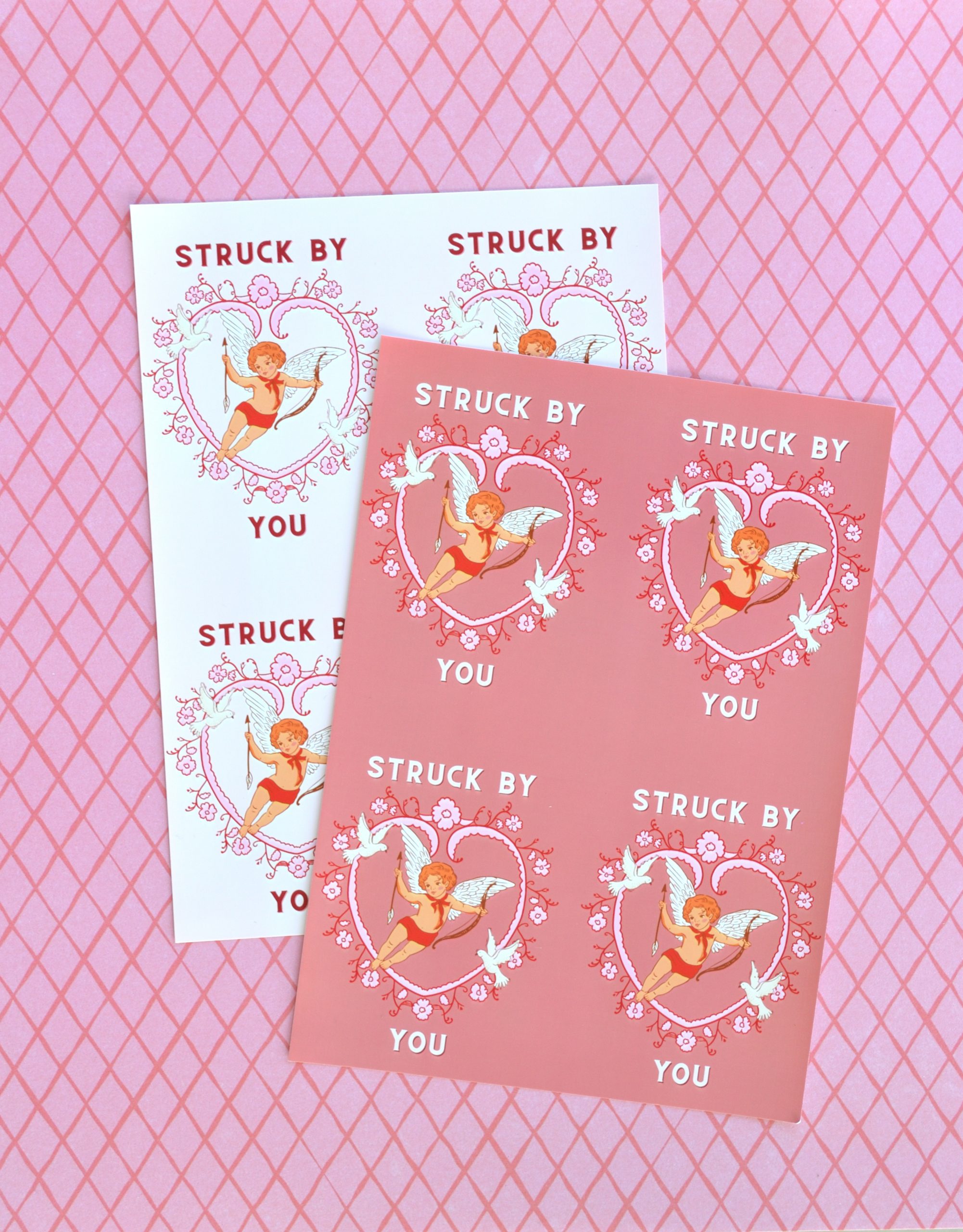 Cupid Valentine's Day Card Printables